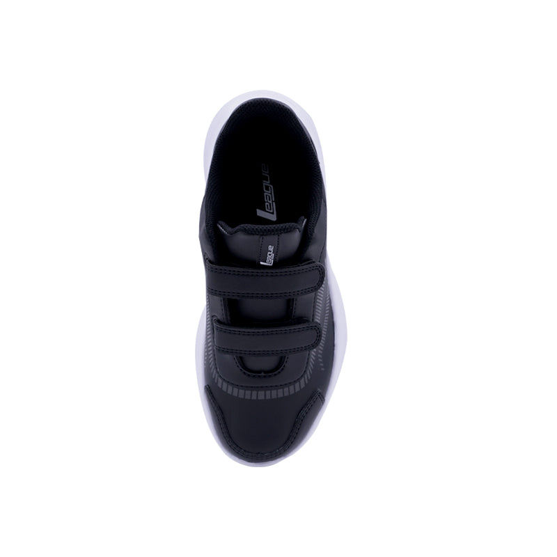 League Mask BTS Jr Black/White Loafers Anak