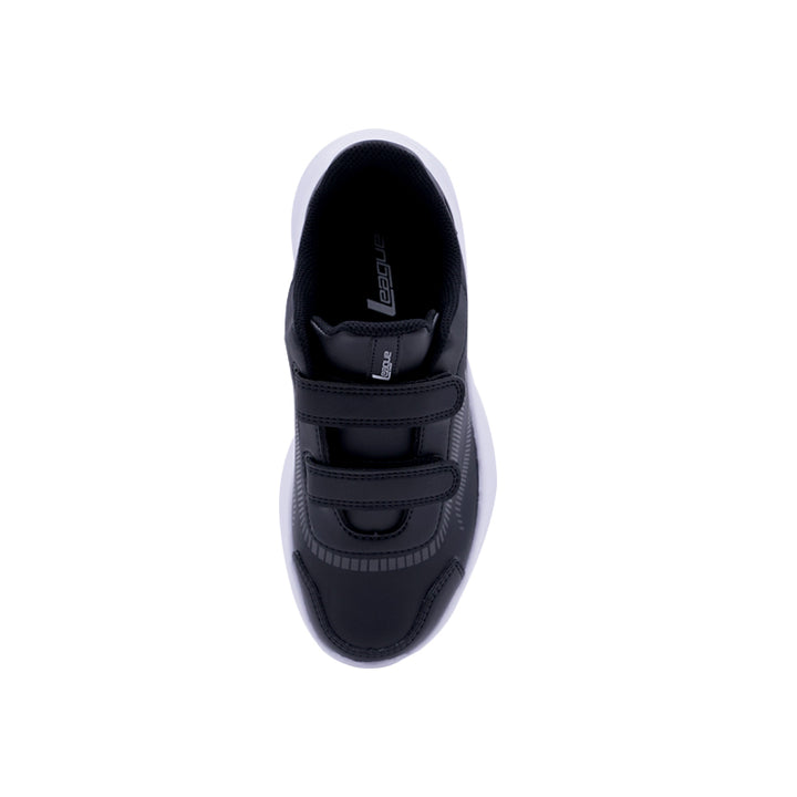 League Mask BTS Jr Black/White Loafers Anak