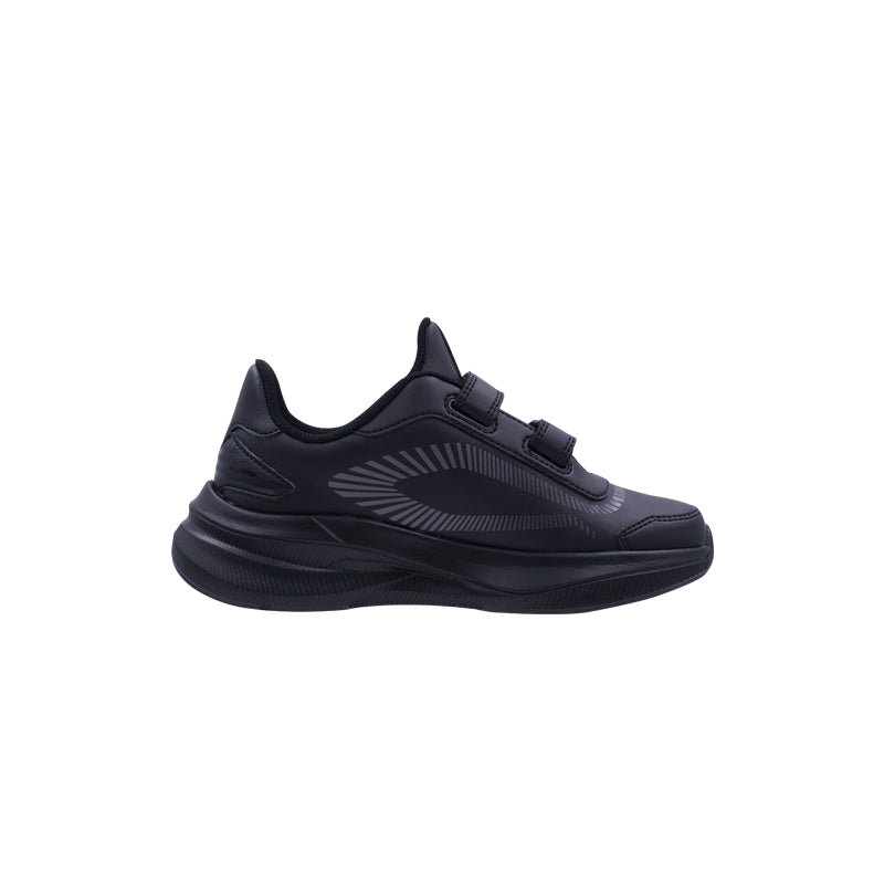 League Mask BTS Jr Black/Black Loafers Anak