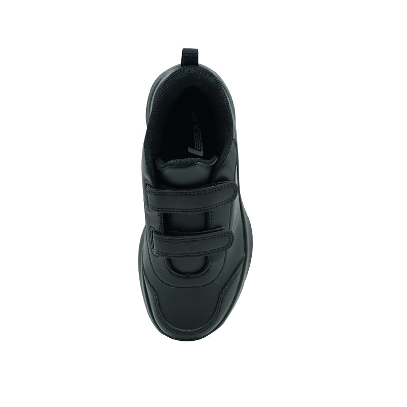 League Tachi BTS Jr Black/Black Loafers Anak