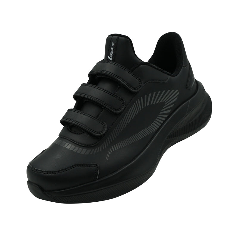 League Mask BTS Black/Black Loafers Pria
