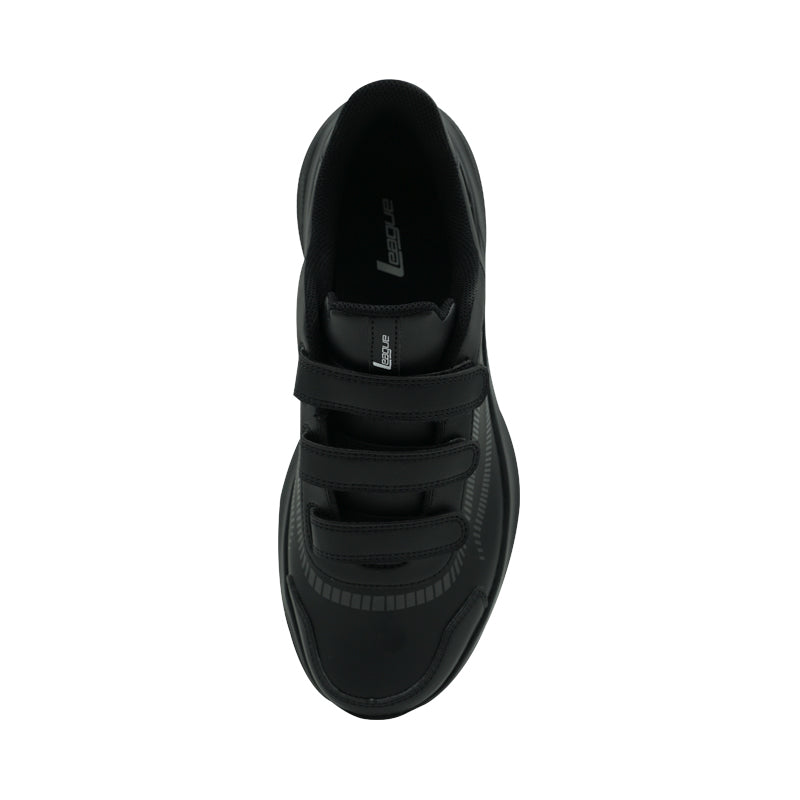 League Mask BTS Black/Black Loafers Pria