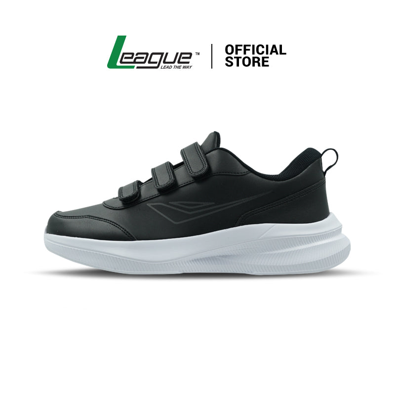 League Tachi BTS Black/White Loafers Pria