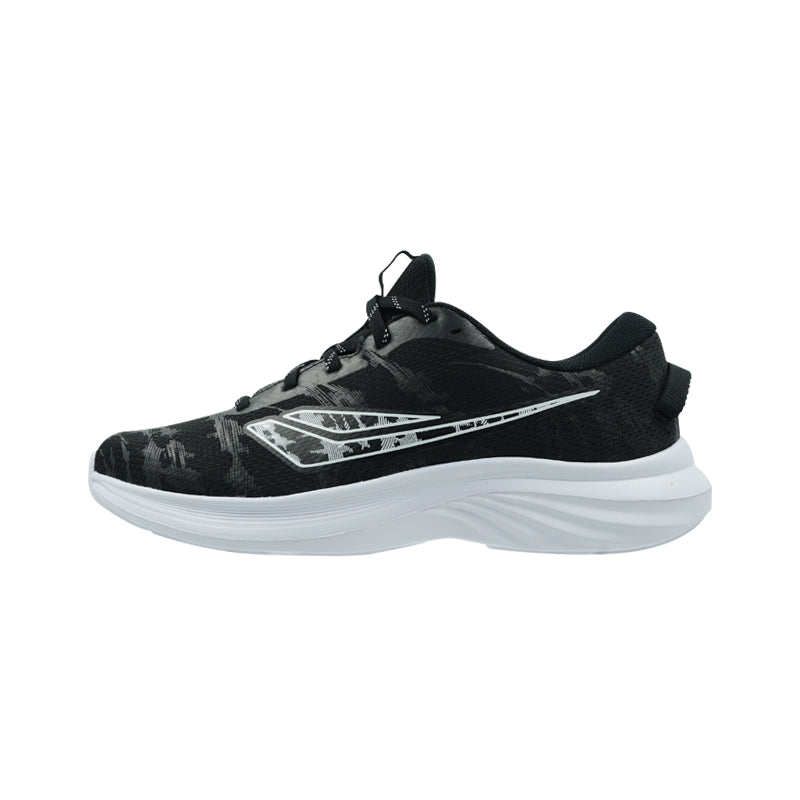 League Shinai U Black/White Sepatu Running Pria