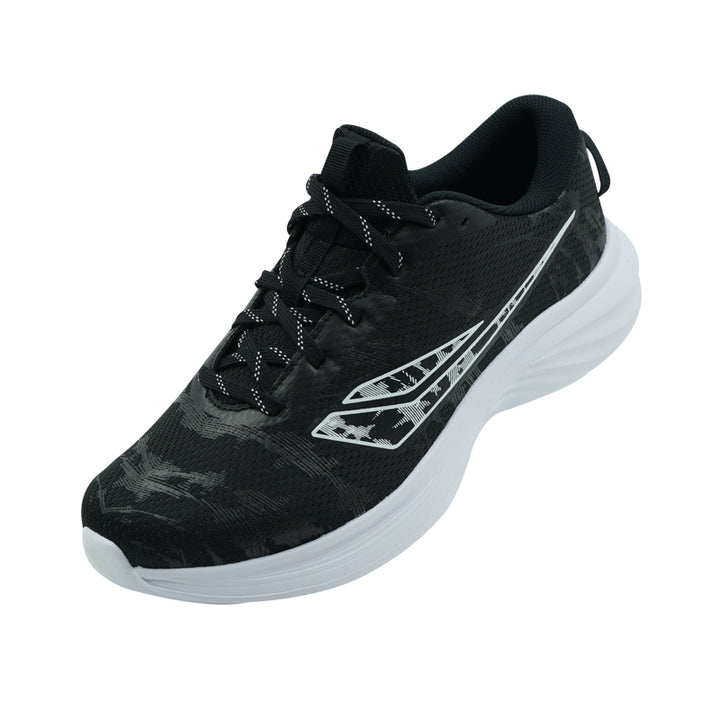 League Shinai U Black/White Sepatu Running Pria