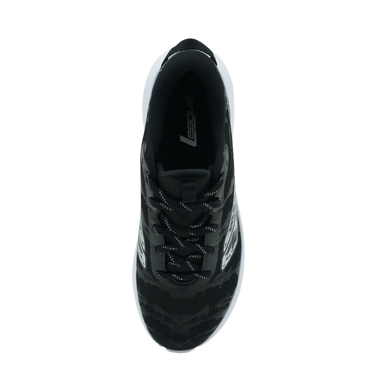 League Shinai U Black/White Sepatu Running Pria