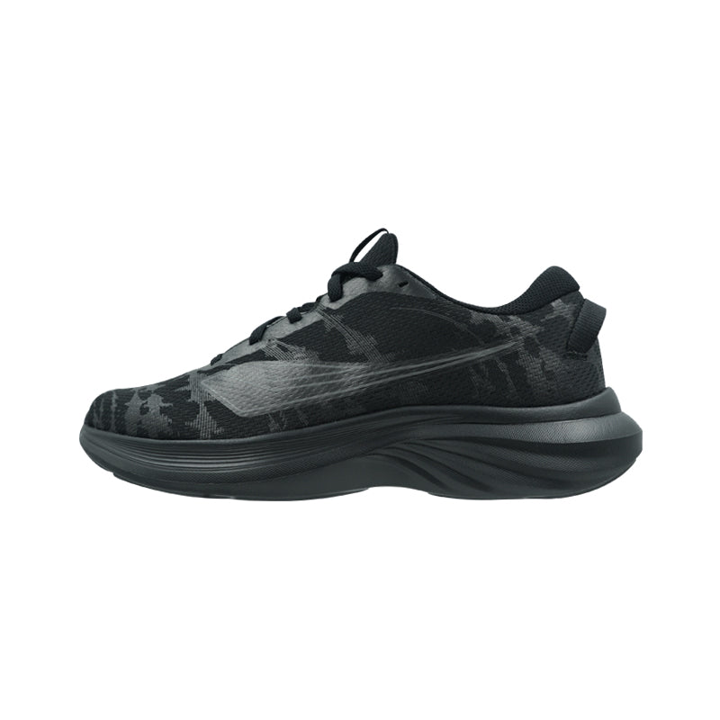 League Shinai U Black/Black Sepatu Running Pria