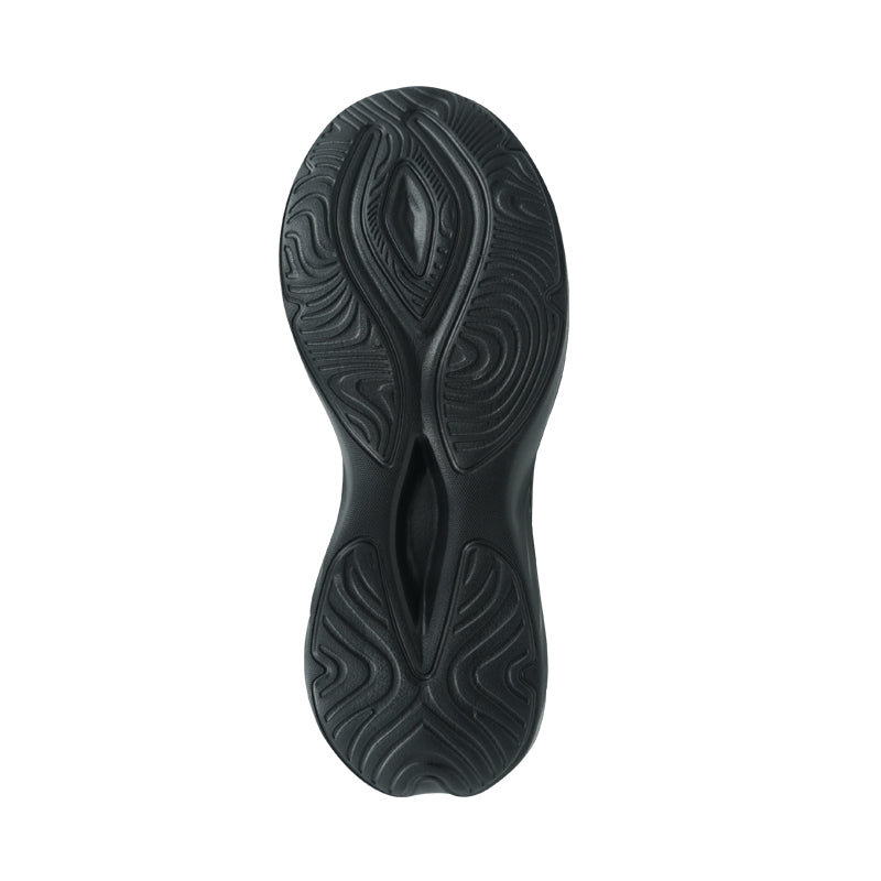 League Shinai U Black/Black Sepatu Running Pria