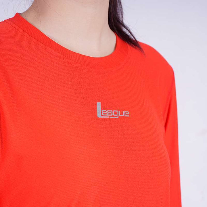 League Pakaian Women Jerseys Running W Basico Ls Jersey SS23WBL2662H