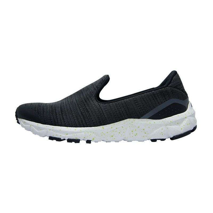 League Luna Craftedknit Black/Yellow Loafers Wanita
