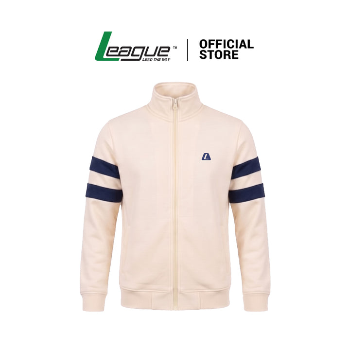 M Nebulon White Jacket Lifestyle Pria