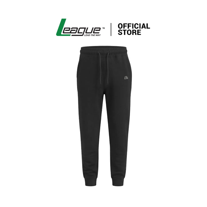M Rocky Black Terry Jogger Pants Men