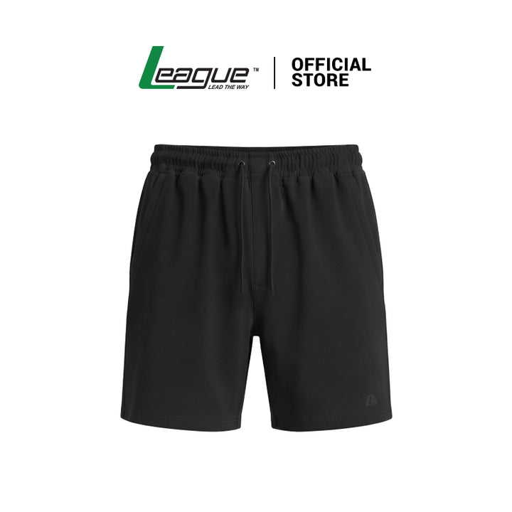 M Rocky Black Terry Jogger Shorts Men