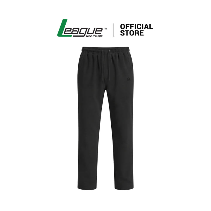 M Rocky Black Terry Straight Pants Training Men