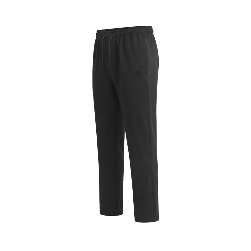 M Rocky Black Terry Straight Pants Training Men