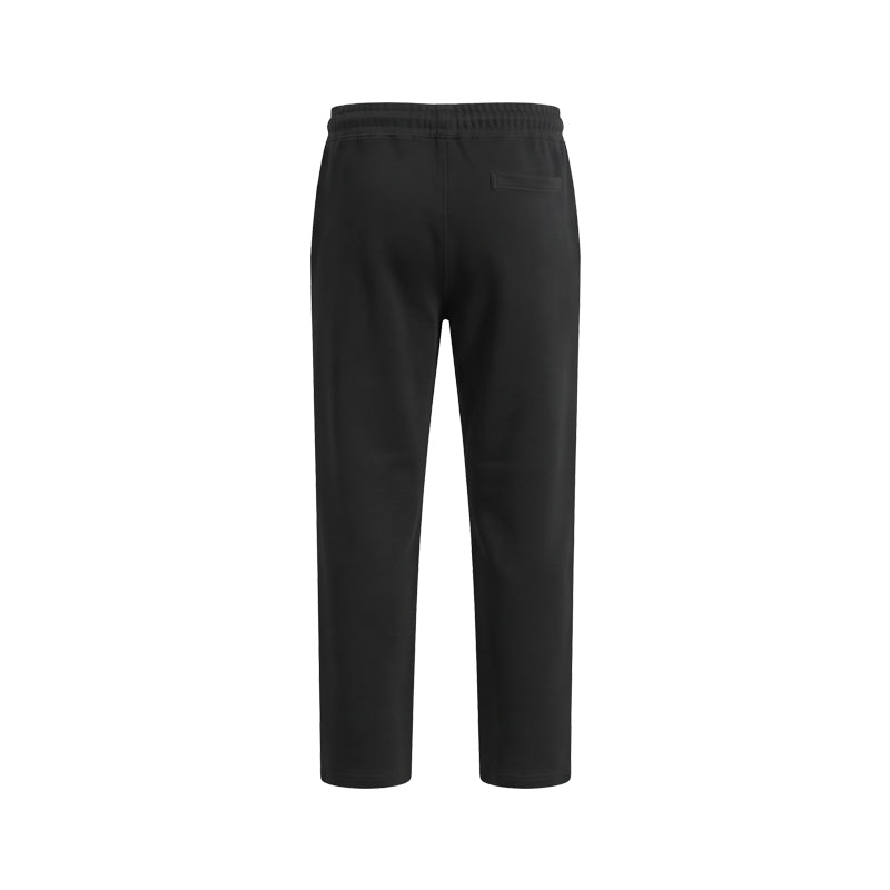 M Rocky Black Terry Straight Pants Training Men