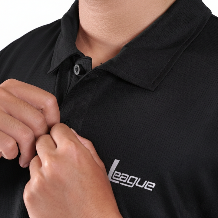 League Apparel Training Pria Khansa Polo Shirt SS26MKP2001H