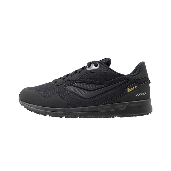 League Sanchez 2 Black/Black Loafers Pria