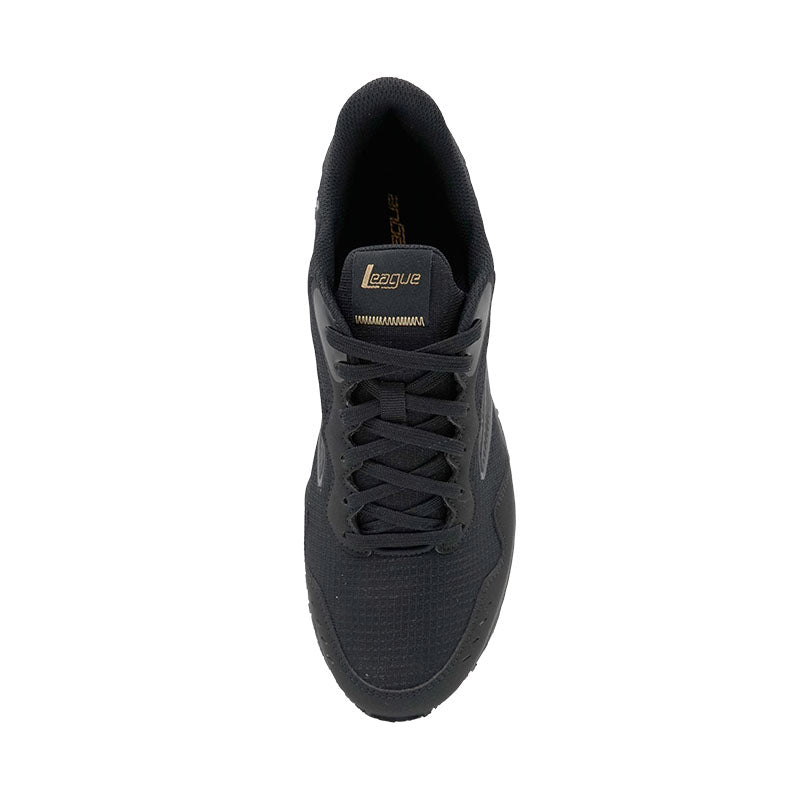 League Sanchez 2 Black/Black Loafers Pria