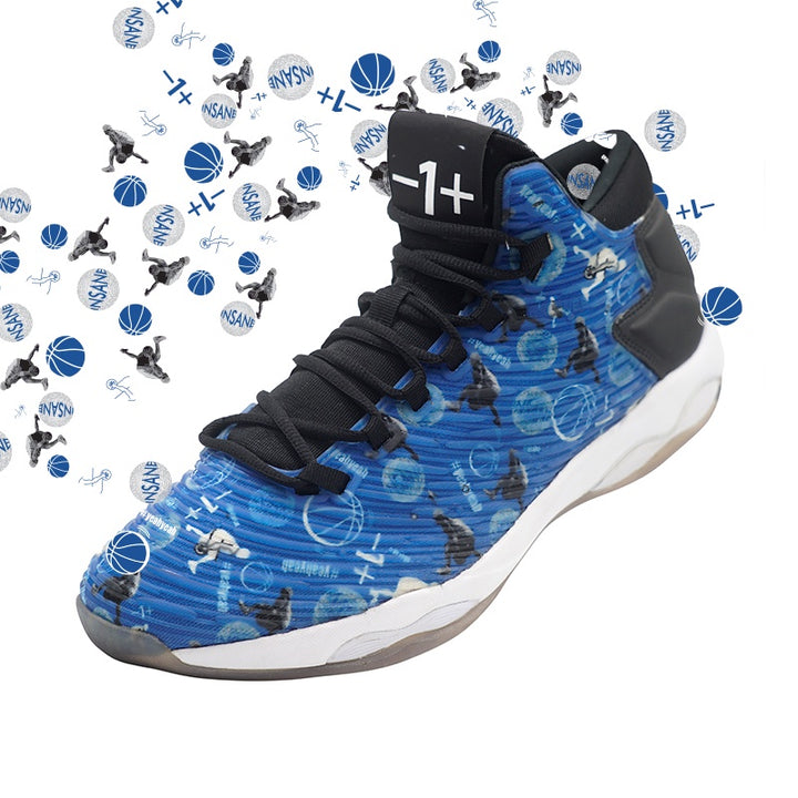 League Shift - Insane Blue/Black Sepatu Basket Pria
