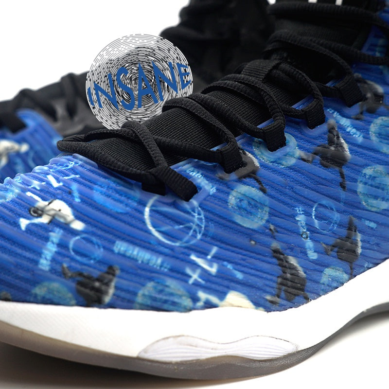 League Shift - Insane Blue/Black Sepatu Basket Pria