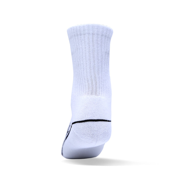 League Basic Cushion Crew White Kaos Kaki Lifestyle