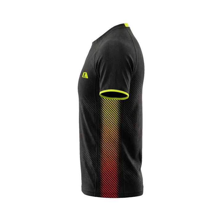 Valiant Lite Black Running Jersey Unisex