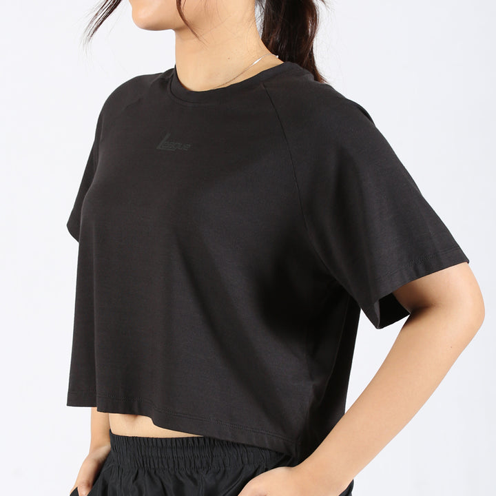 League Apparel Lifestyle Women Amarie Crop Tee FW25WAT1001H