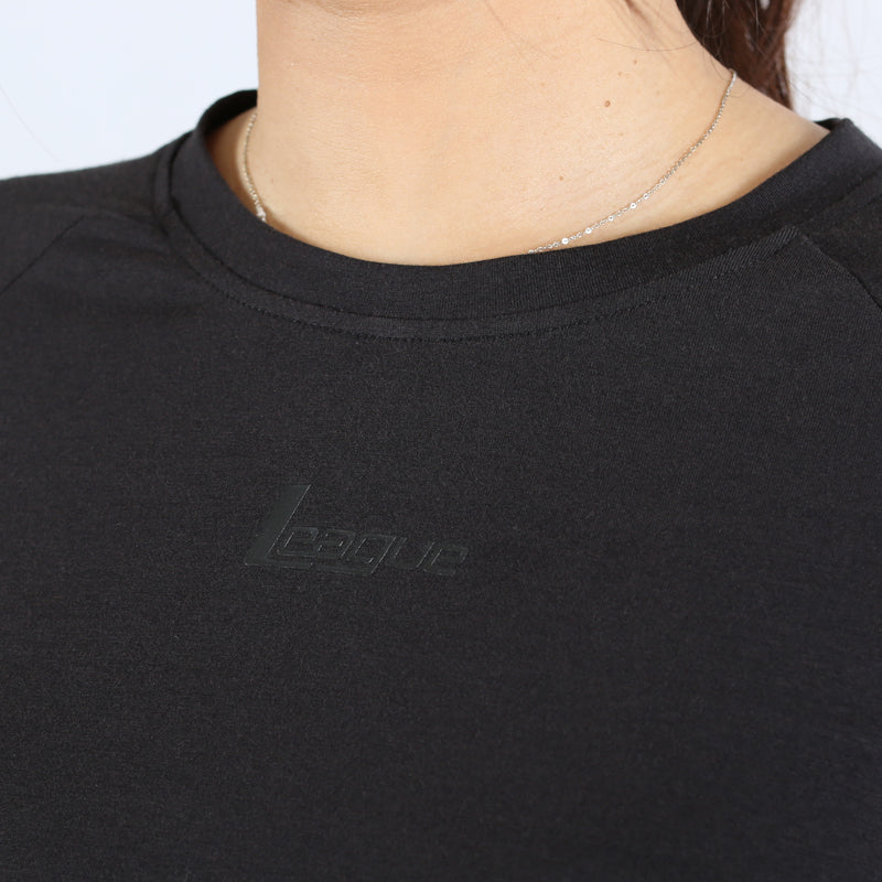 League Apparel Lifestyle Women Amarie Crop Tee FW25WAT1001H