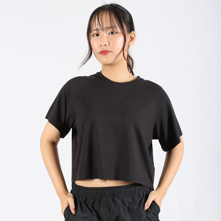 League Apparel Lifestyle Women Amarie Crop Tee FW25WAT1001H