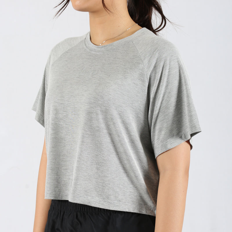 League Apparel Lifestyle Women Amarie Crop Tee FW25WAT2222H