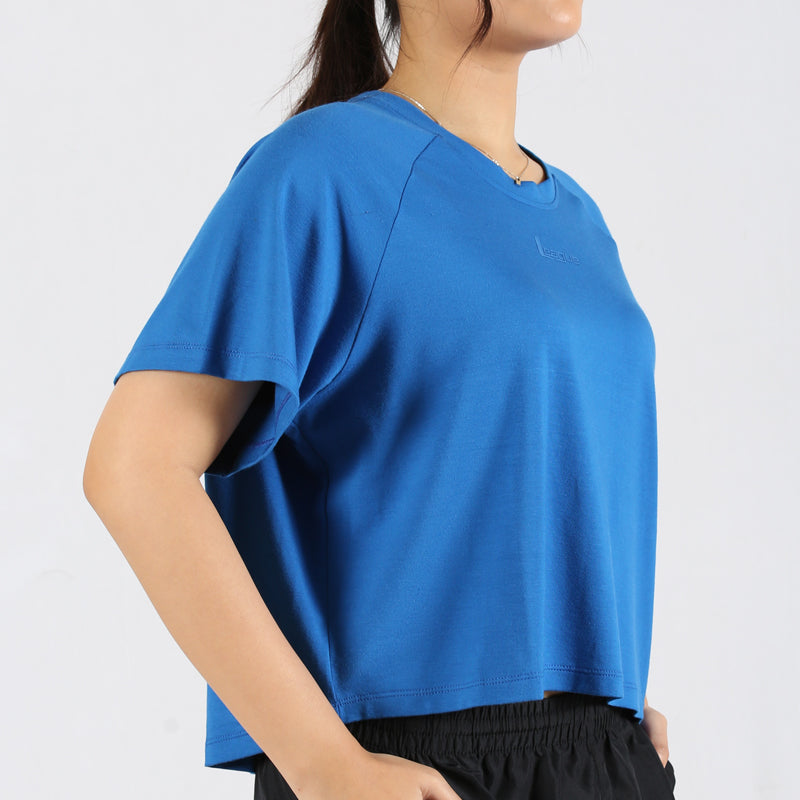 League Apparel Lifestyle Women Amarie Crop Tee FW25WAT3444H