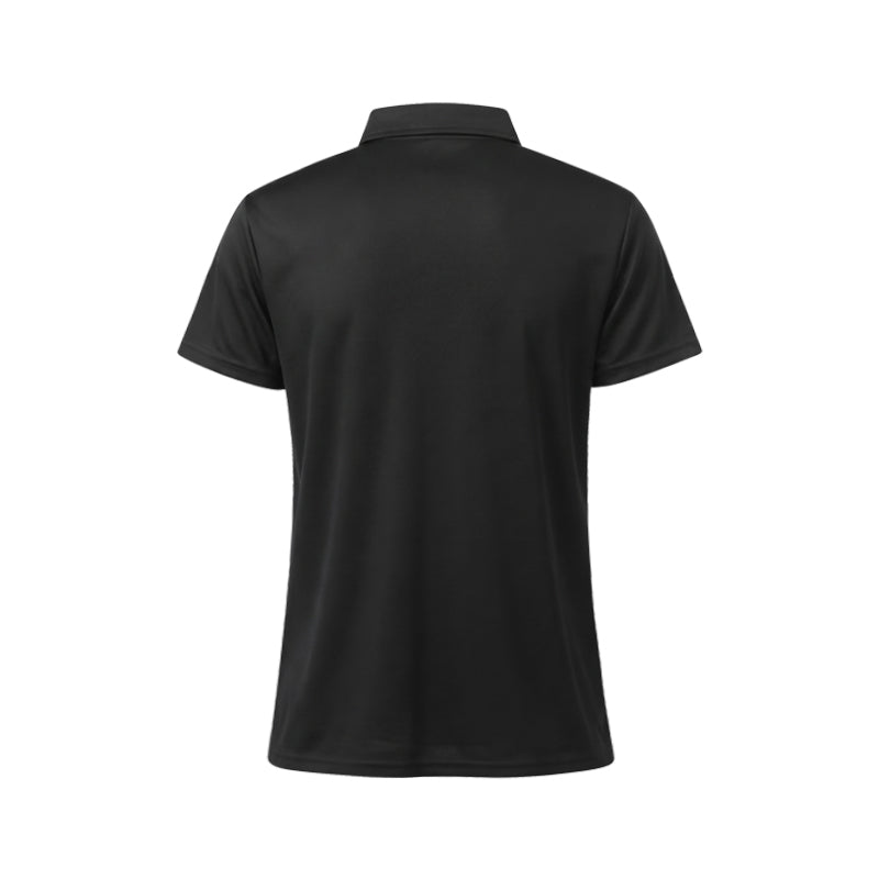 Essential Black Polo Shirt Wanita