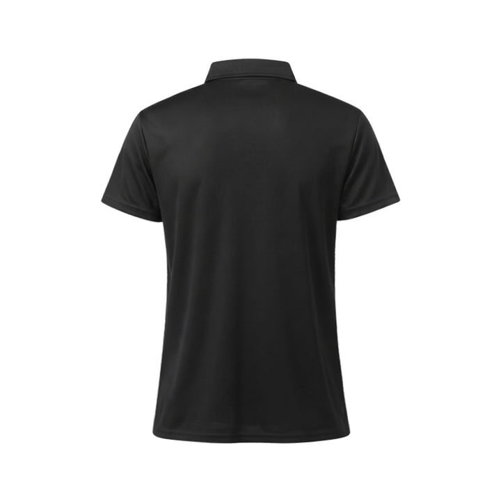 Essential Black Polo Shirt Wanita