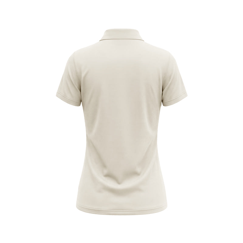 W Essential White Polo Shirt Women