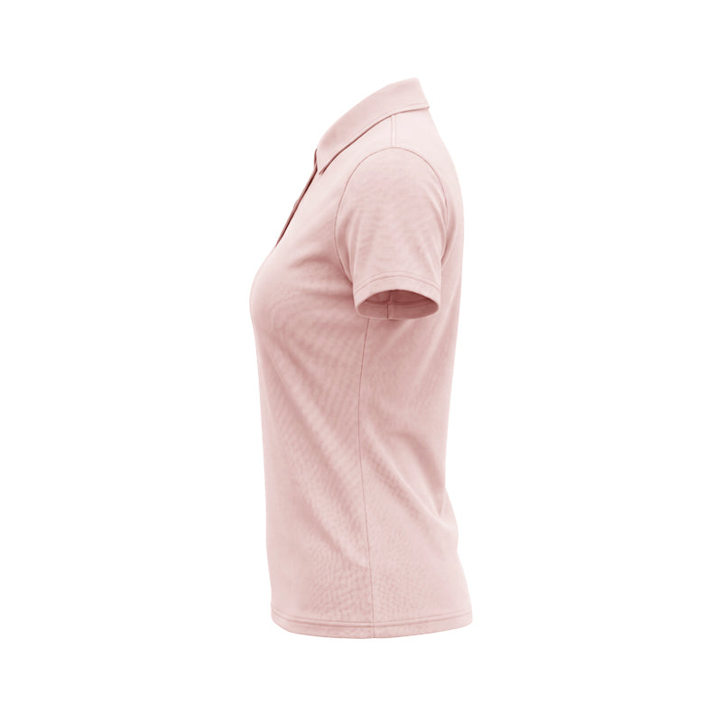 W Essential Polo Pink Shirt Women