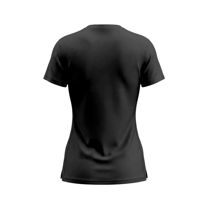 W Essential Black SS Jersey Wanita