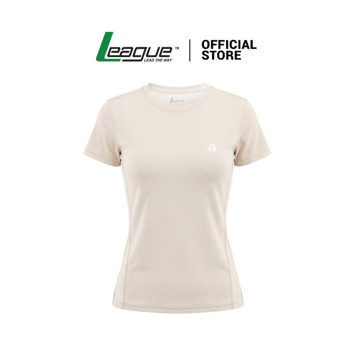 W Essential Beige SS Jersey Wanita