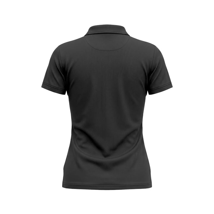 W Khansa Kaos Polo Hitam Wanita