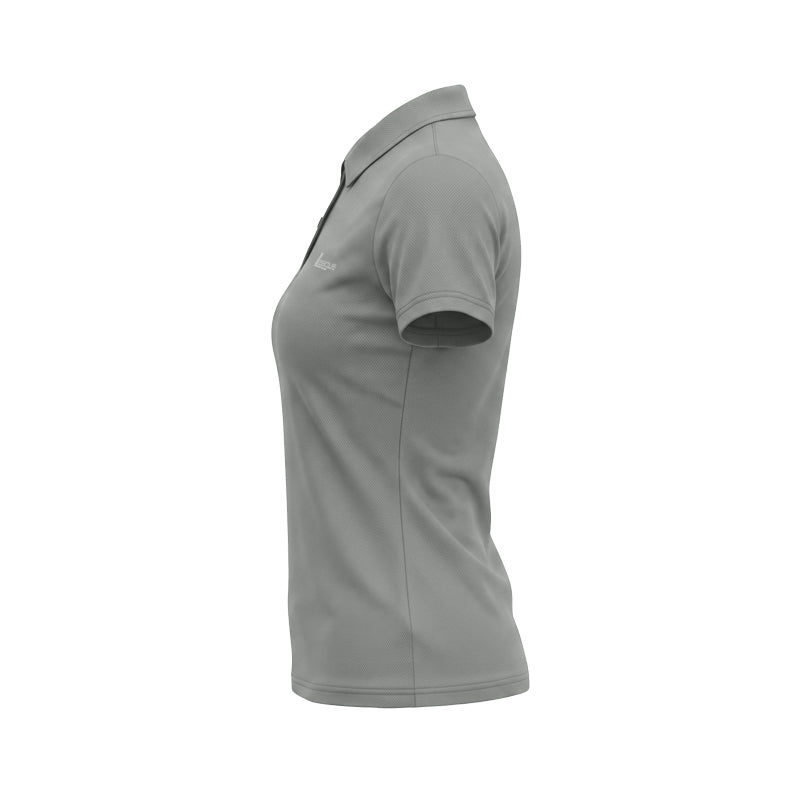 Polo Shirt Khansa Abu-abu Wanita