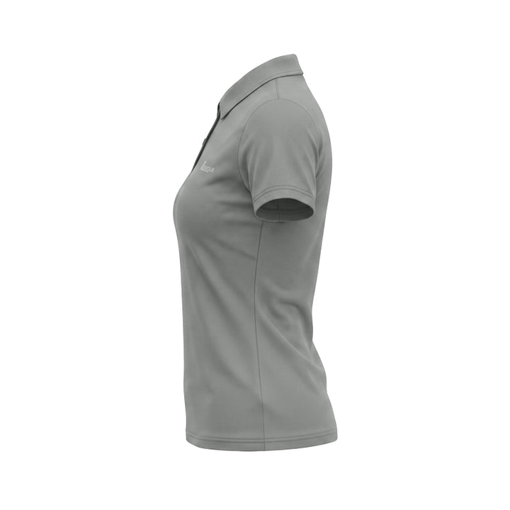 Polo Shirt Khansa Abu-abu Wanita