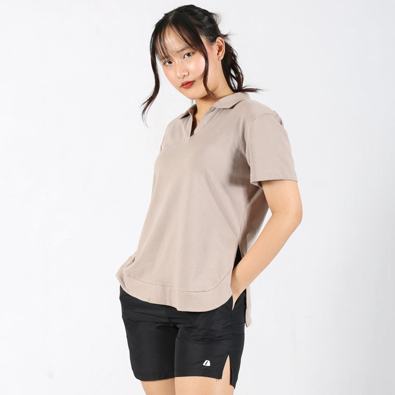 League Apparel Lifestyle Women Laurie Polo Shirt FW25WLP2555H