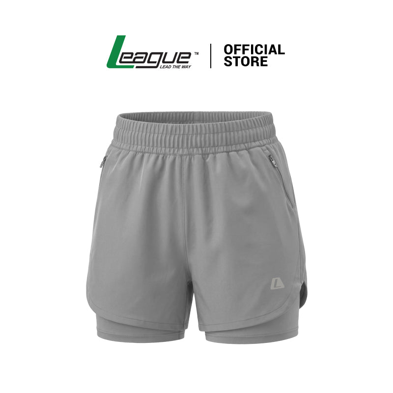 W Neolite 5" Grey Shorts Running Women
