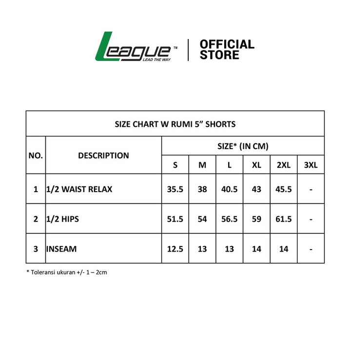 W Rumi 5" Shorts